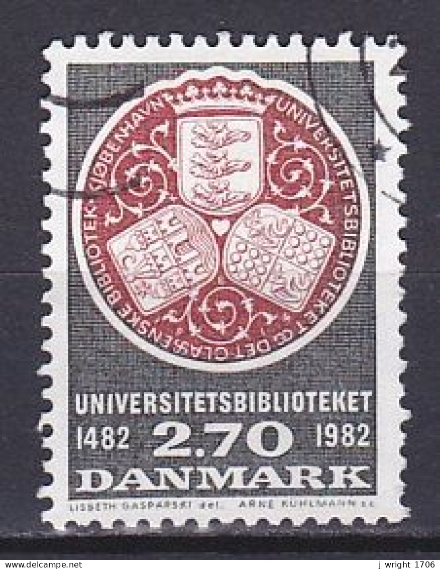 Denmark, 1982, University Library 500th Anniv, 2.70kr, USED - Usati