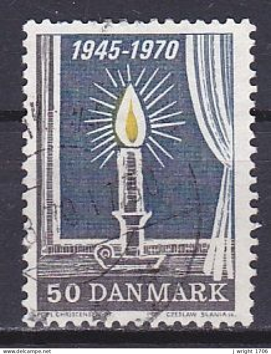 Denmark, 1970, Liberation 25th Anniv, 50ø, USED - Gebraucht