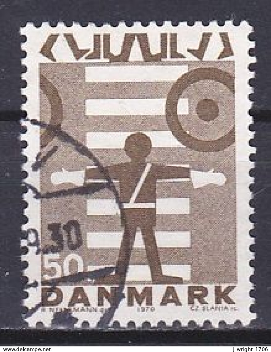 Denmark, 1970, Road Safety, 50ø, USED - Gebruikt