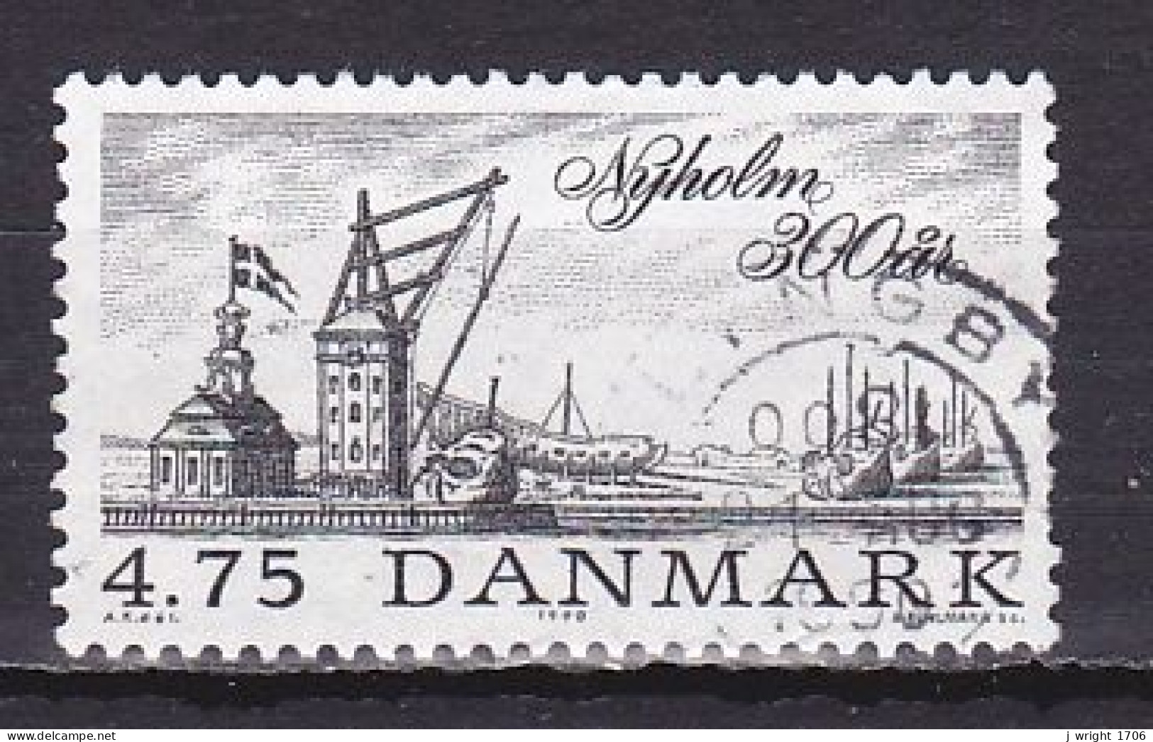 Denmark, 1990, Nyholm 4.75kr, USED - Gebruikt