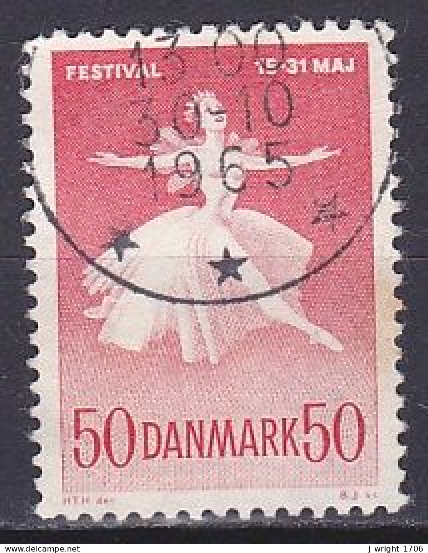 Denmark, 1965, Ballet & Musical Festival, 50ø, USED - Gebruikt