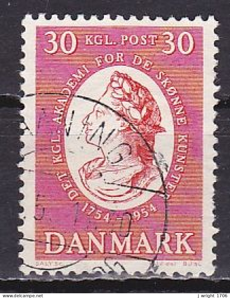 Denmark, 1954, Academy Of Fine Arts Bicentenary, 30ø, USED - Gebraucht