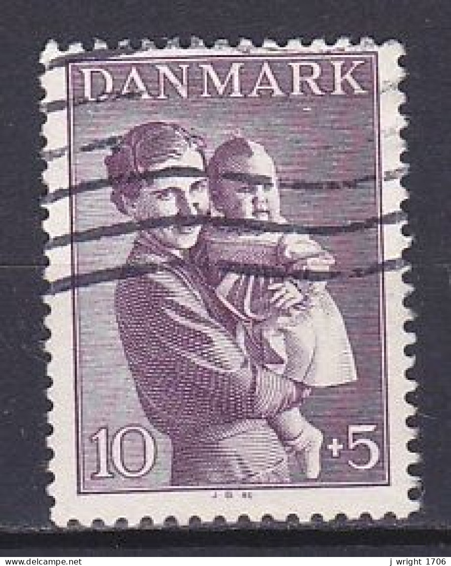 Denmark, 1941, Child Welfare, 10ø + 5ø, USED - Gebraucht