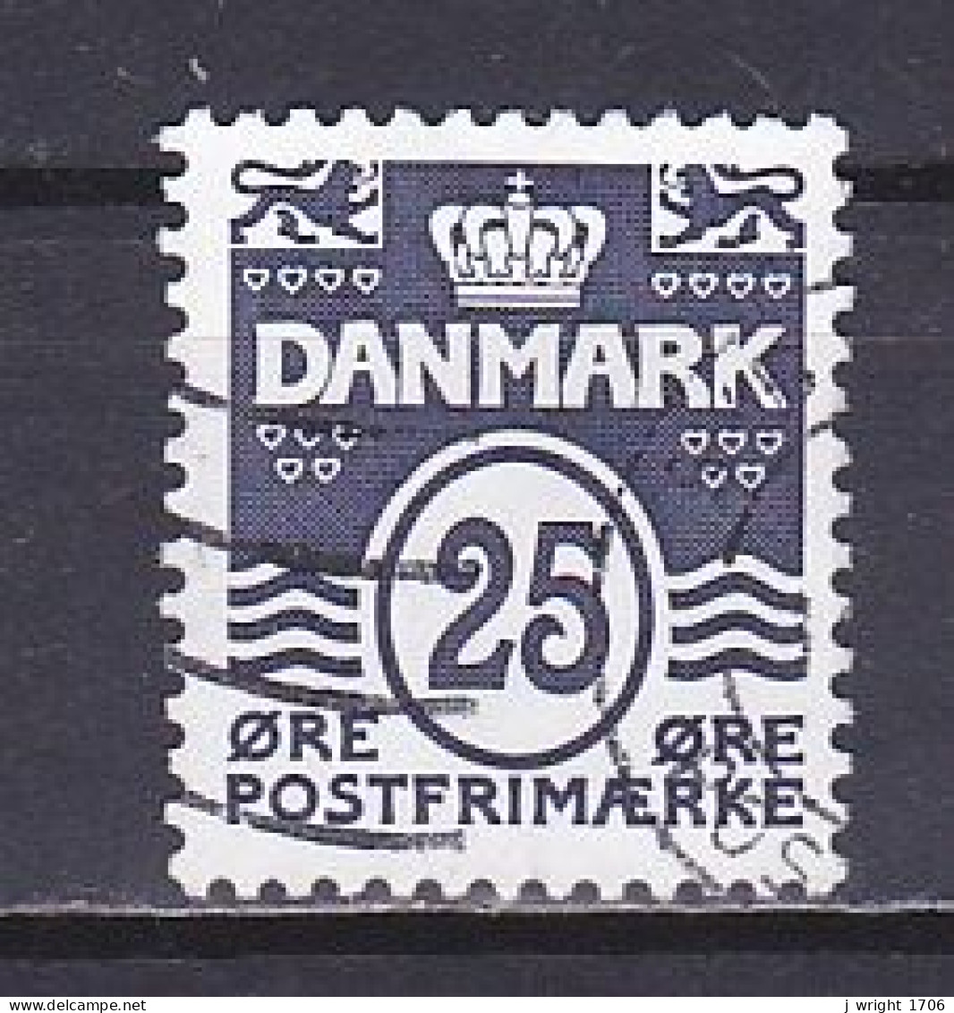 Denmark, 2005, Numeral & Wave Lines, 25ø, USED - Gebraucht