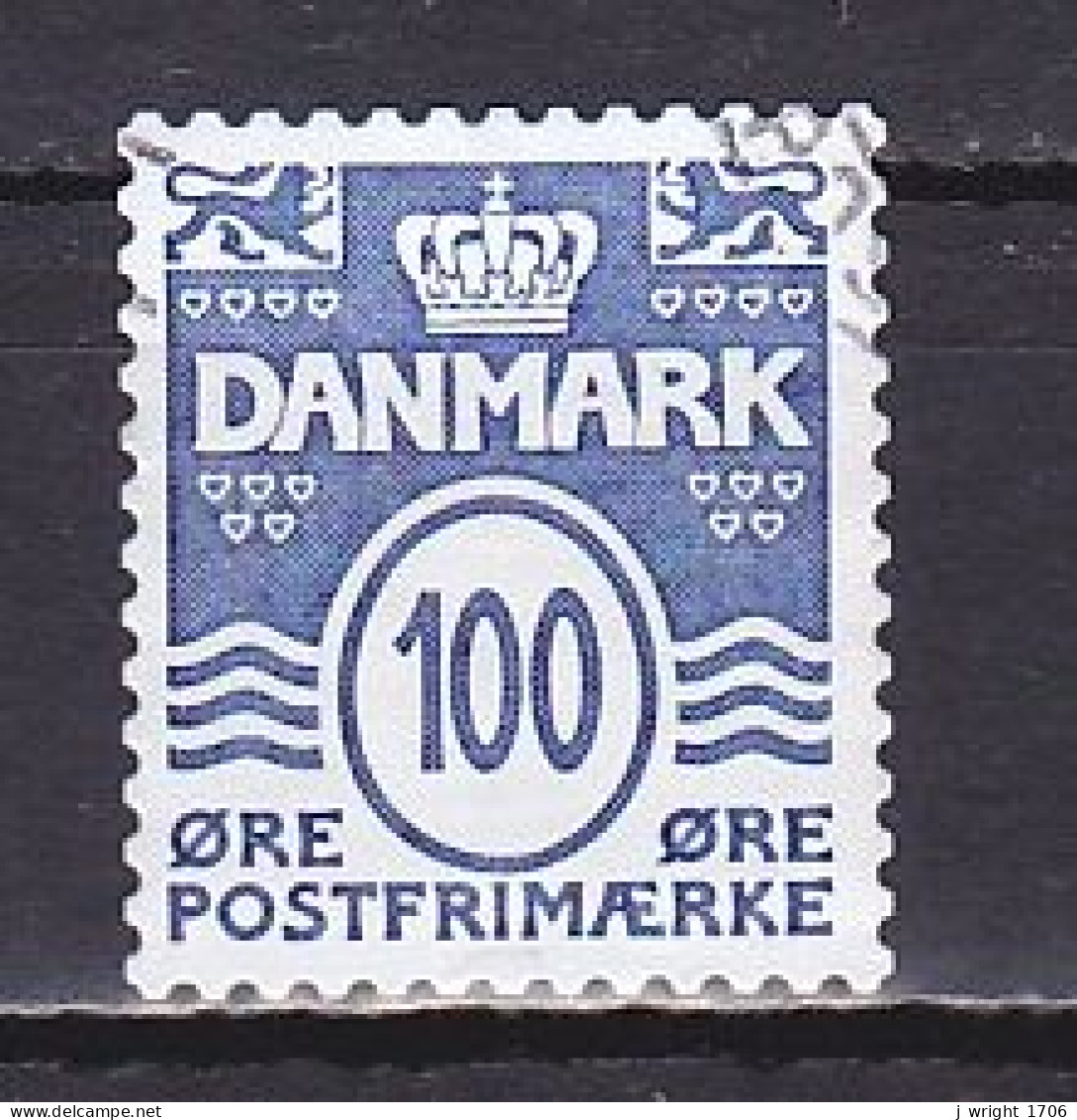 Denmark, 2005, Numeral & Wave Lines, 100ø, USED - Usado