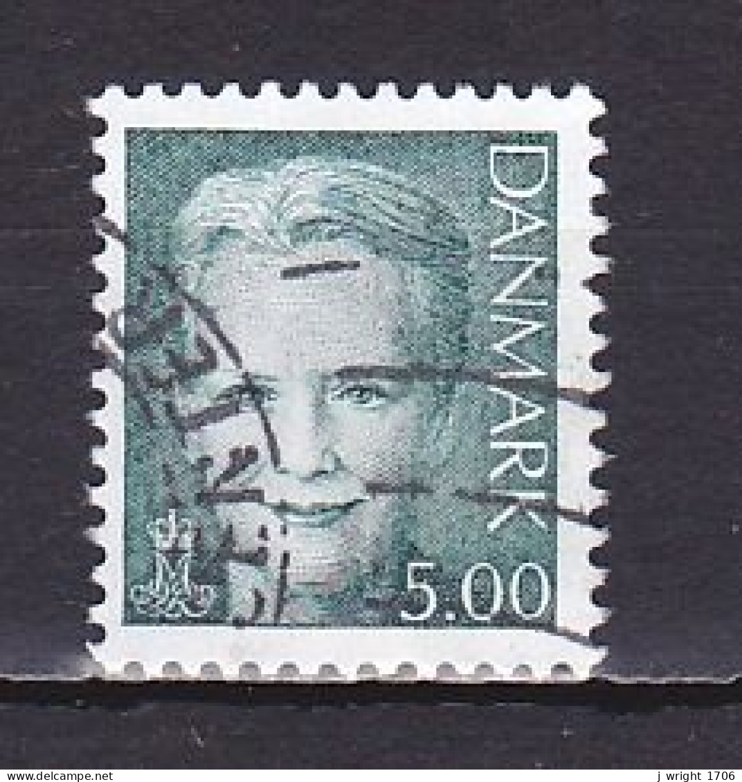 Denmark, 2000, Queen Margrethe II, 5.00kr, USED - Gebraucht