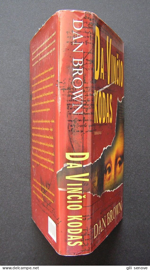 Lithuanian Book / Da Vinčio Kodas By Dan Brown 2004 - Cultura