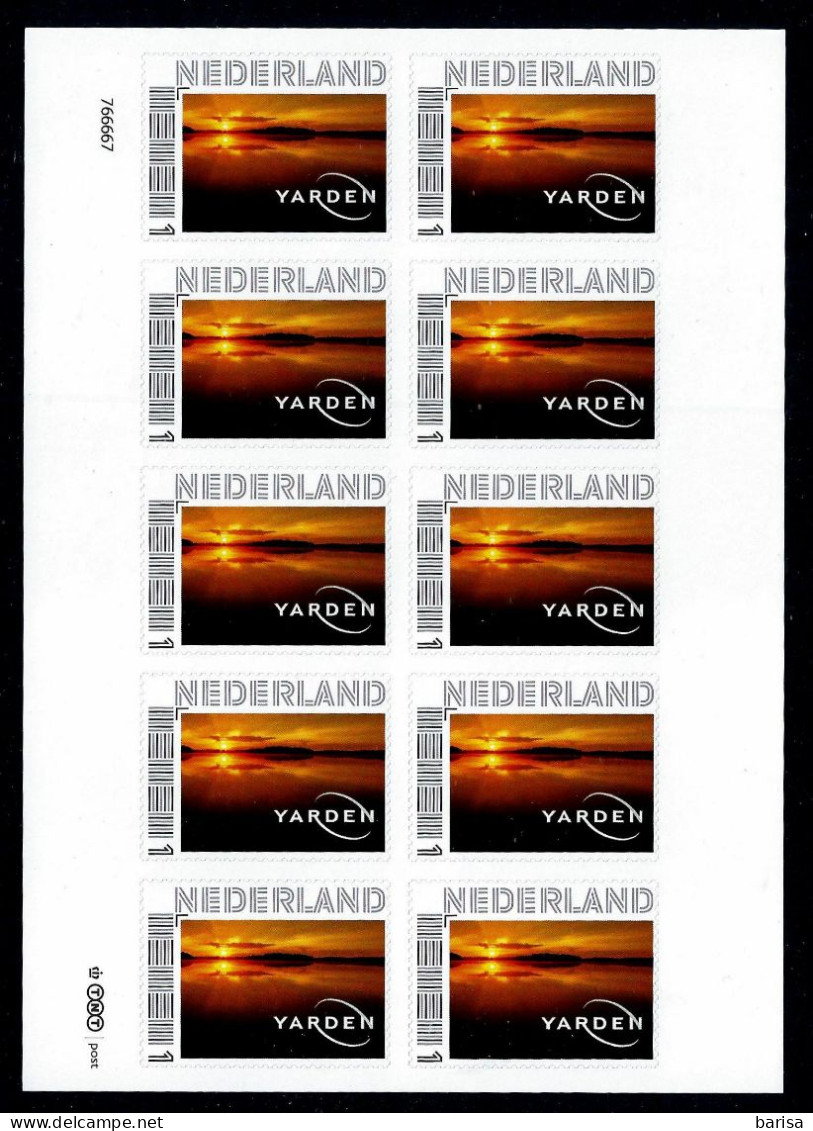 Netherlands 2013: Mourning Stamps (Issued By Yarden Company) ** MNH - Timbres Personnalisés