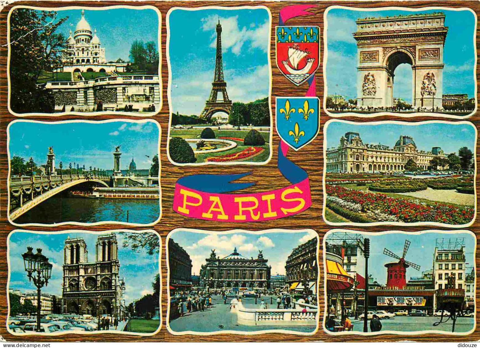 75 - Paris - Multivues - Blasons - CPM - Voir Scans Recto-Verso - Multi-vues, Vues Panoramiques