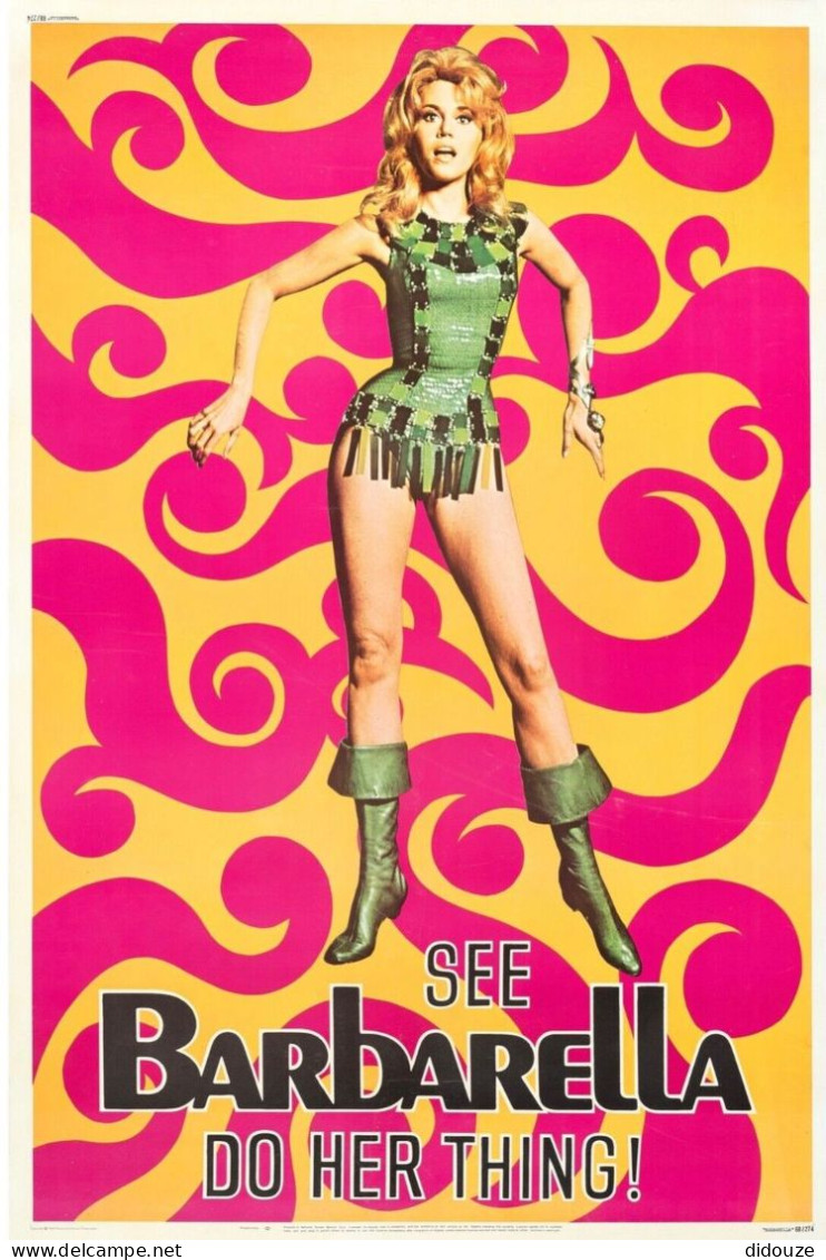 Cinema - Barbarella - Illustration Vintage - Affiche De Film - CPM - Carte Neuve - Voir Scans Recto-Verso - Posters On Cards