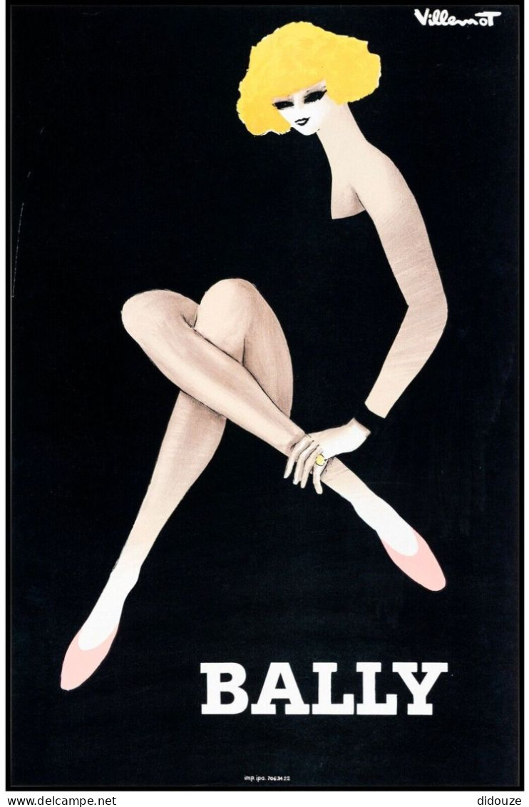 Cinema - Bally - Illustration Vintage - Affiche De Film - CPM - Carte Neuve - Voir Scans Recto-Verso - Affiches Sur Carte