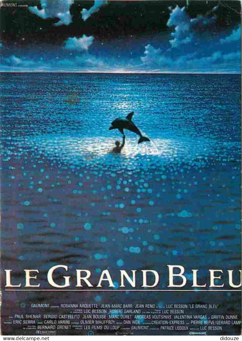 Cinema - Affiche De Film - Le Grand Bleu - CPM - Voir Scans Recto-Verso - Plakate Auf Karten