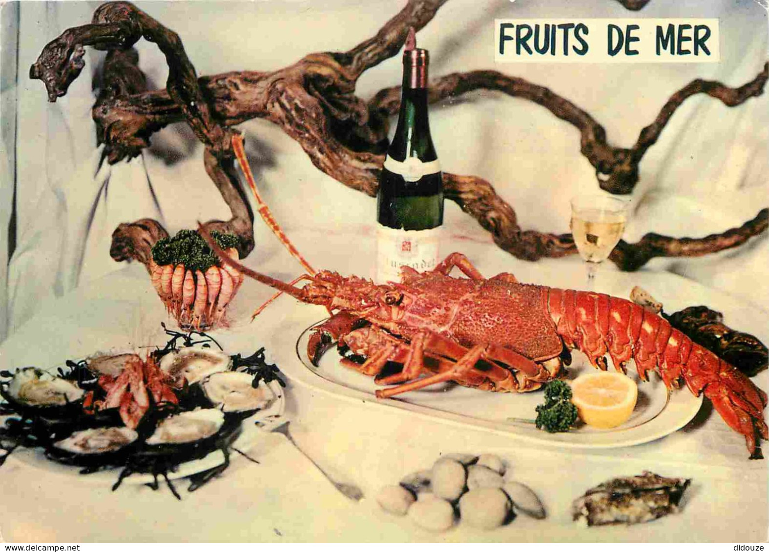 Recettes De Cuisine - Fruits De Mer - Gastronomie - CPM - Voir Scans Recto-Verso - Recepten (kook)