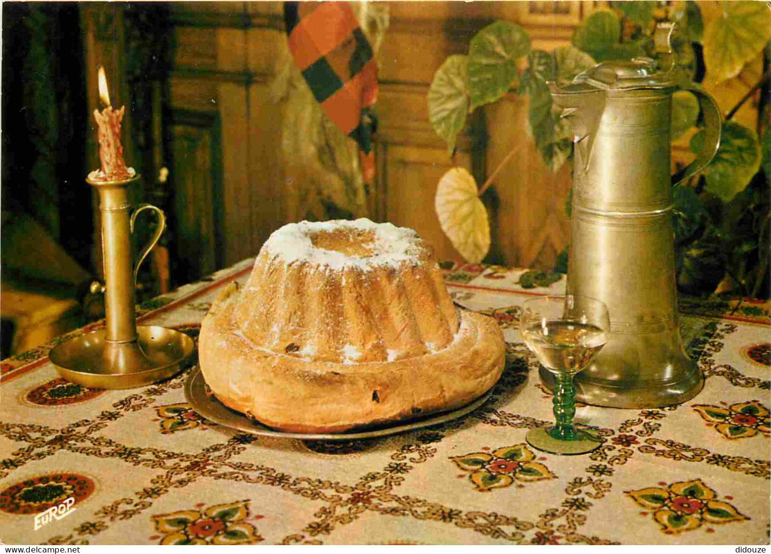 Recettes De Cuisine - Kouglof Alsacien - Gastronomie - CPM - Voir Scans Recto-Verso - Recettes (cuisine)