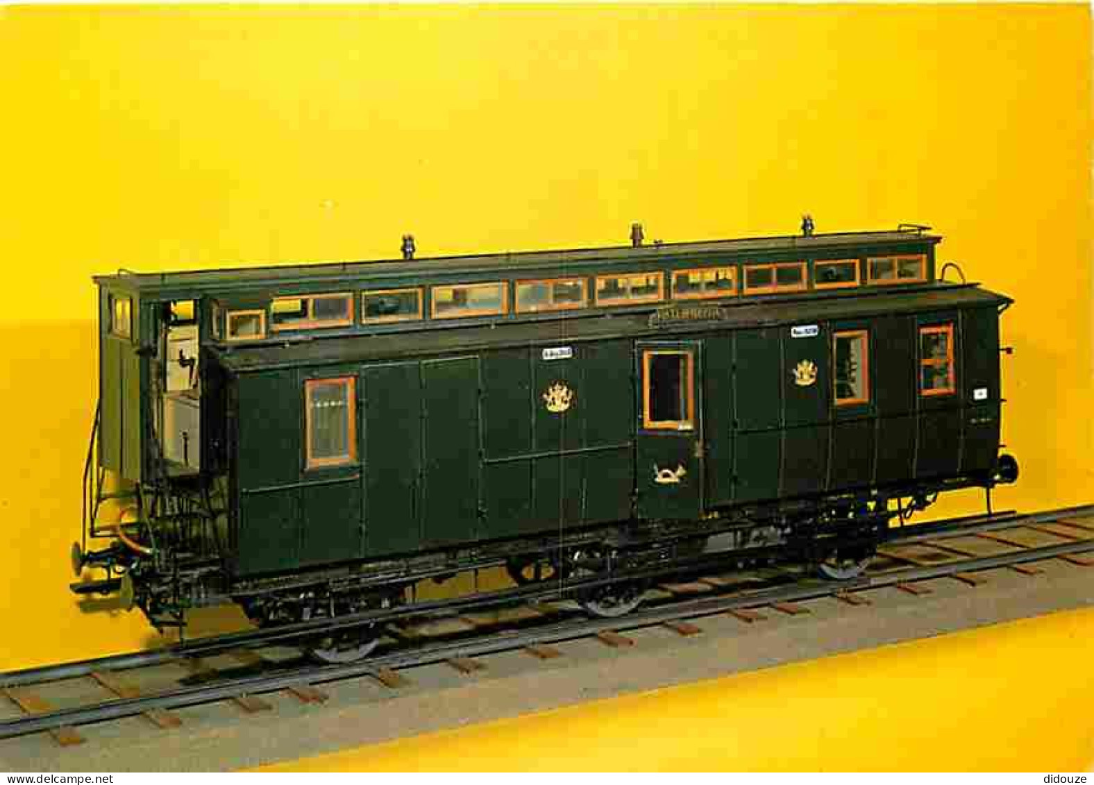 Trains - Bahnpostwagen Bayern - 1894 - Modell - CPM - Voir Scans Recto-Verso - Trains