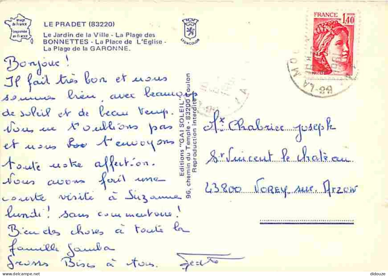 83 - Le Pradet - Multivues - CPM - Voir Scans Recto-Verso - Le Pradet