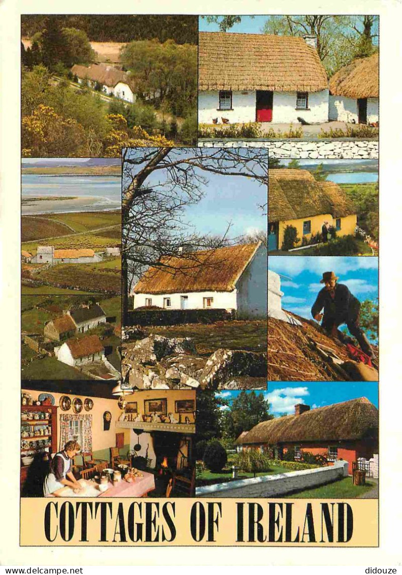 Irlande - Cottages Of Ireland - Multivues - CPM - Voir Scans Recto-Verso - Altri & Non Classificati