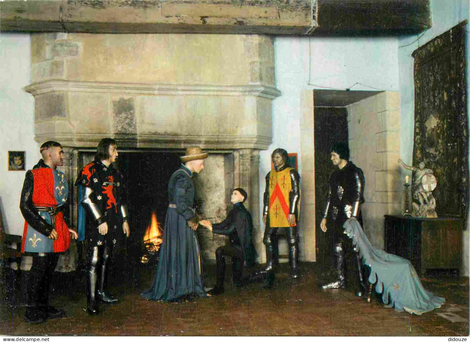 18 - Culan - Intérieur Du Château - Charles VII Décide L'expédition De Jeanne D'Arc Contre Saint-Pierre Le Moutier Et La - Culan