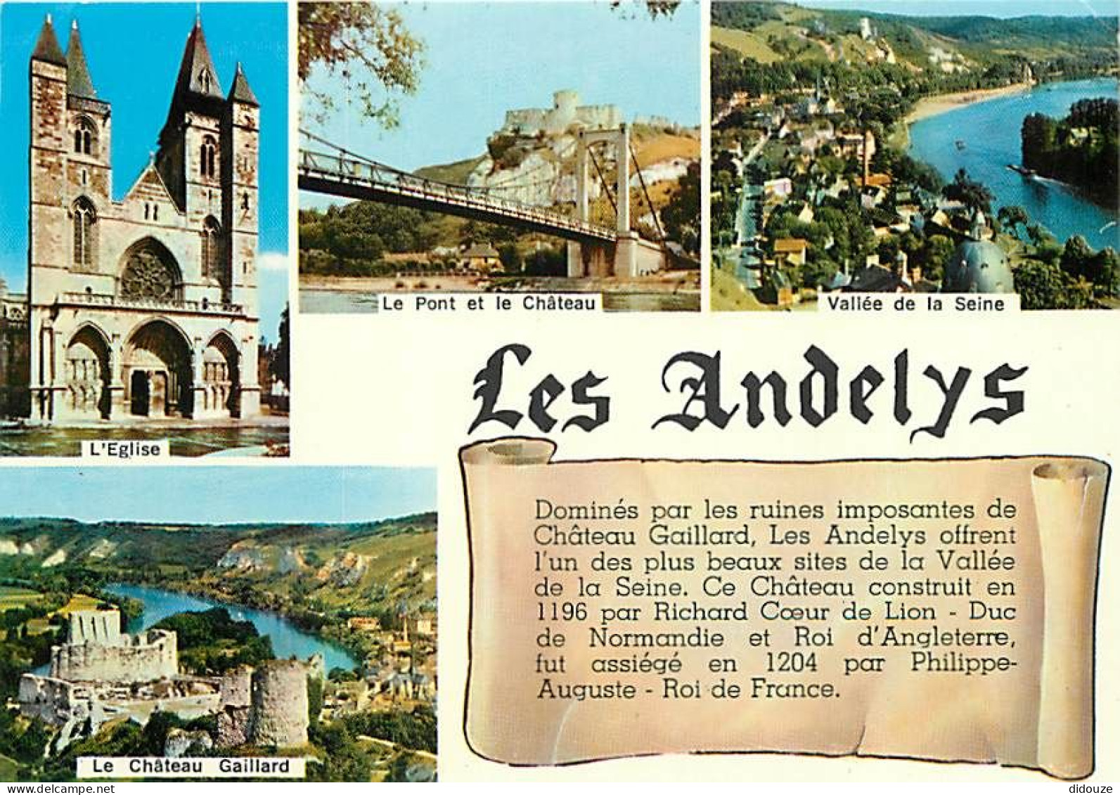 27 - Les Andelys - Multivues - CPM - Voir Scans Recto-Verso - Les Andelys