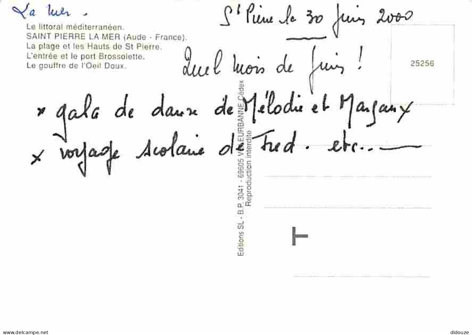 11 - Saint Pierre La Mer - Multivues - Scènes De Plage - CPM - Voir Scans Recto-Verso - Otros & Sin Clasificación