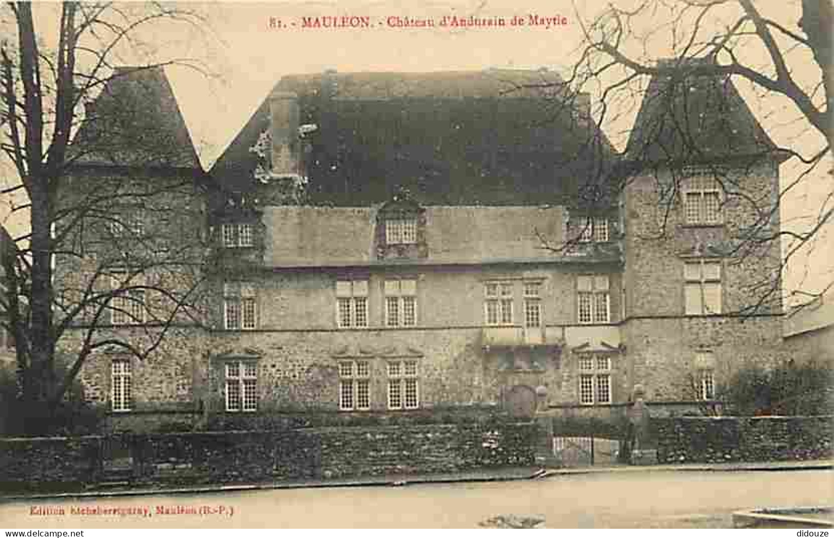 64 - Mauléon - Château D'Andurain De Maytie - CPA - Voir Scans Recto-Verso - Mauleon Licharre