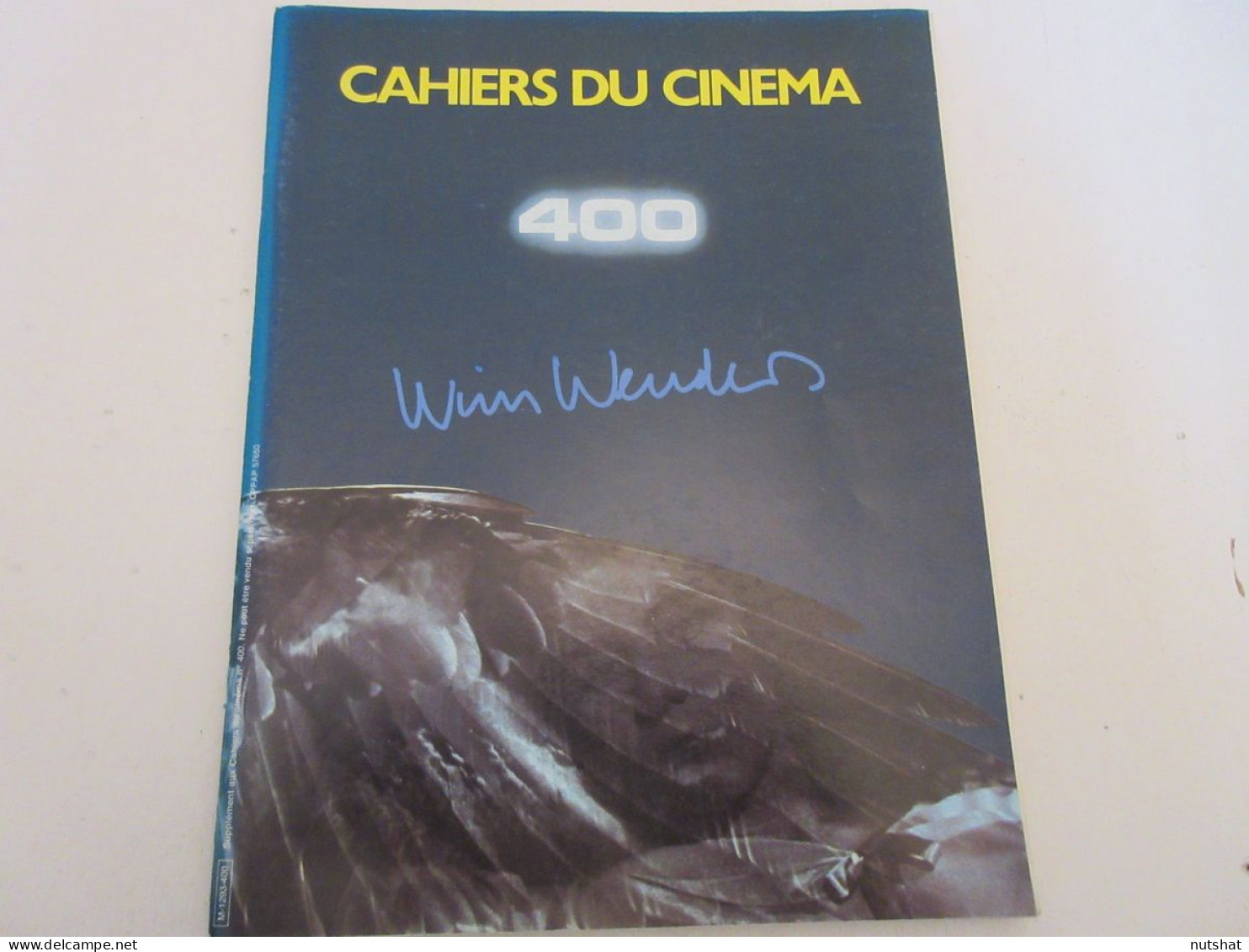 CAHIERS Du CINEMA 400 10.1987 REDACTEUR En CHEF Wim WENDERS Le SOUFFLE De L'ANGE - Cinema/Televisione