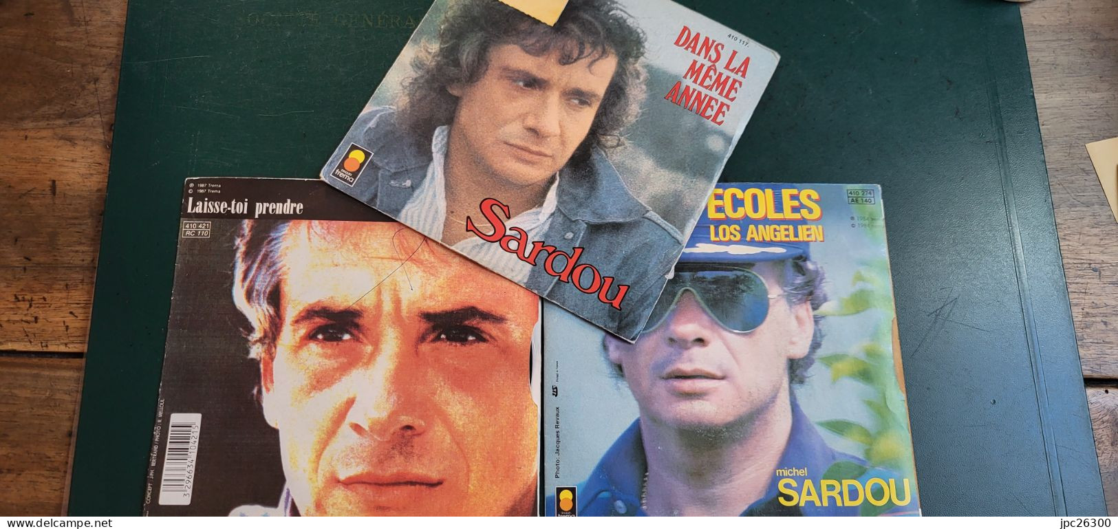 Michel Sardou Lot De 3 Disques 45 Tours - Other - French Music