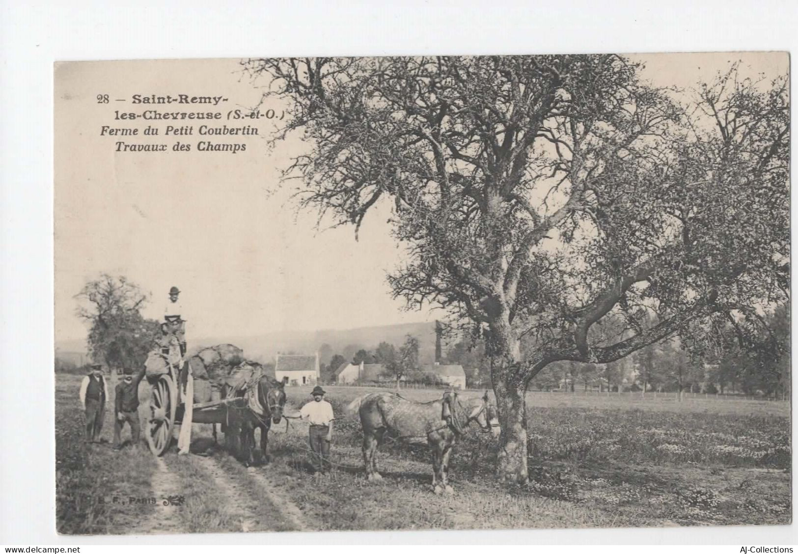 AJC - Saint Rémy Les Chevreuse - Derme Du Petit Coubertin - Travaux Des Champs - St.-Rémy-lès-Chevreuse