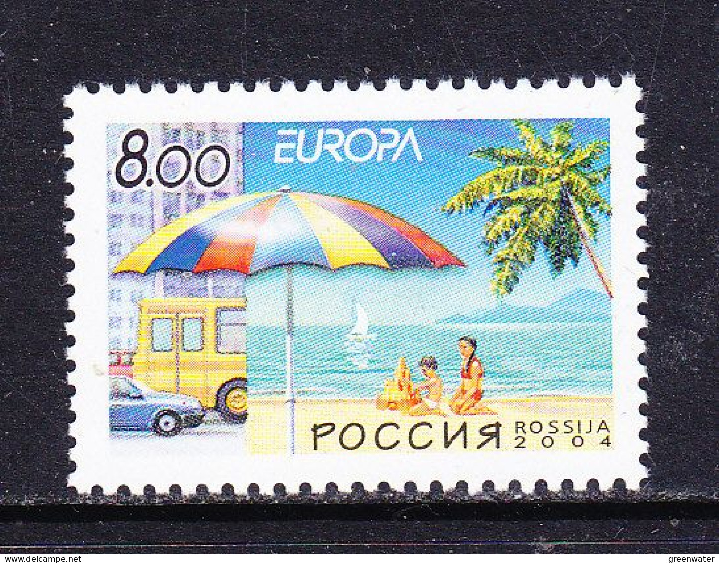 Europa Cept 2004 Russia 1v ** Mnh (59549A) Rock Bottom - 2004