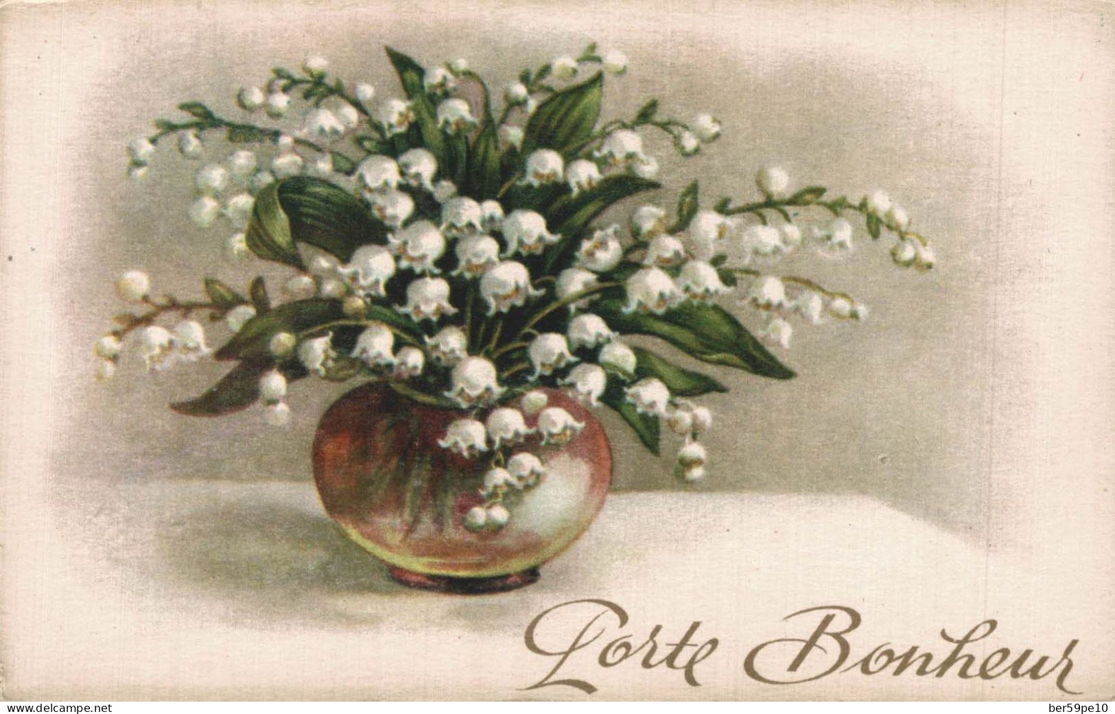 FLEURS PORTE BONHEUR JOLI BOUQUET DE MUGUET - Fiori