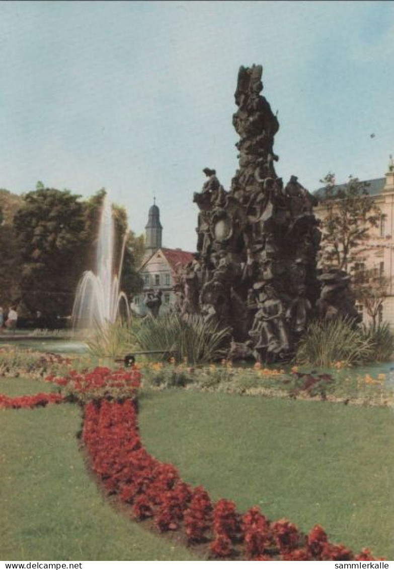 65000 - Erlangen - Hugenottenbrunnen Im Schlosspark - 1959 - Erlangen