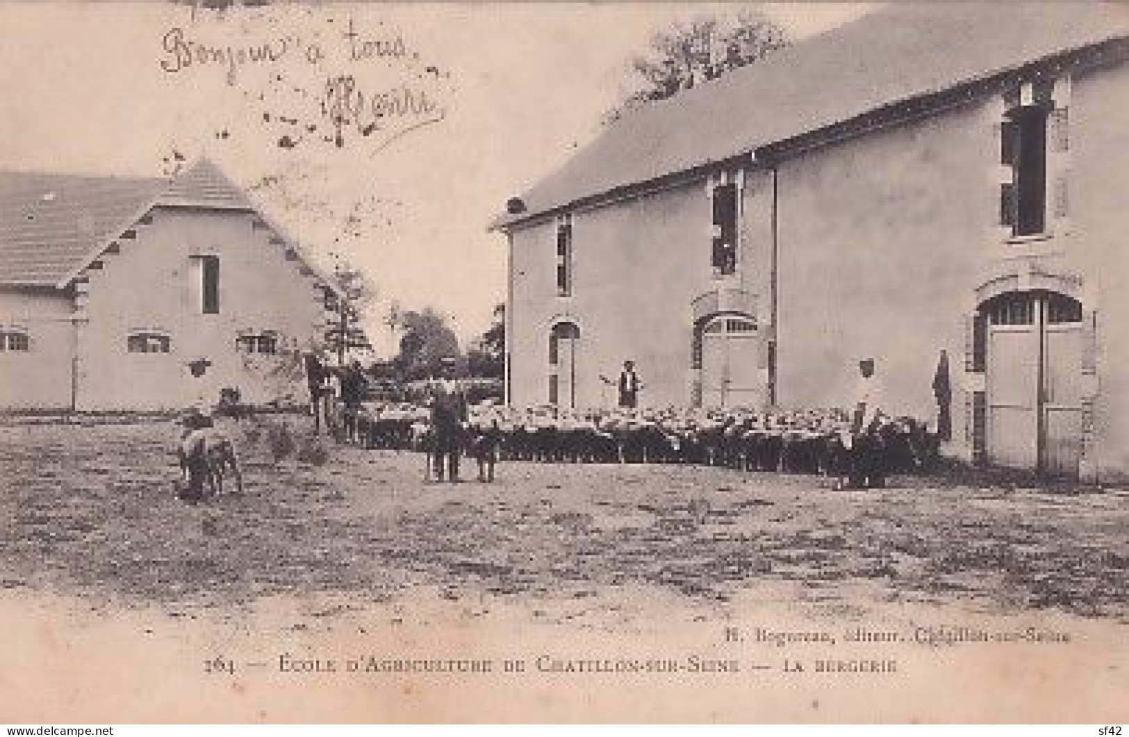 CHATILLON SUR SEINE      école D Agriculture. La Bergerie   + Boite Rurale  E         Précurseur - Chatillon Sur Seine