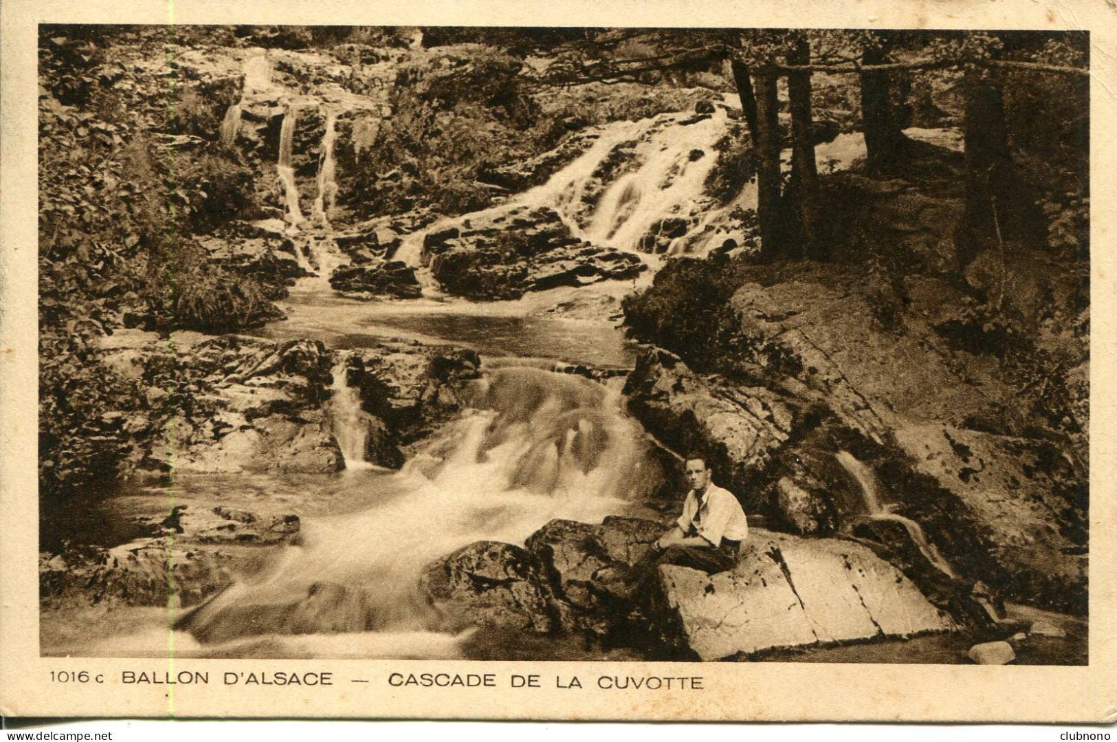 CPA - BALLON D'ALSACE - CASCADE DE LA CUVOTTE - Autres & Non Classés