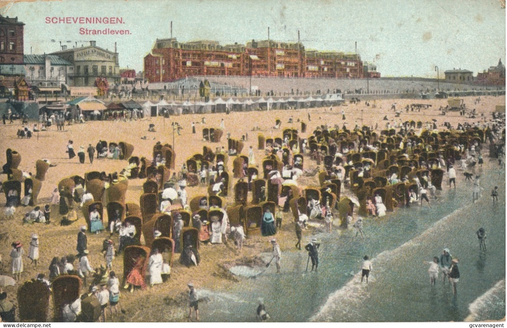 SCHEVENINGEN  STRANDLEVEN             ZIE AFBEELDINGEN - Scheveningen