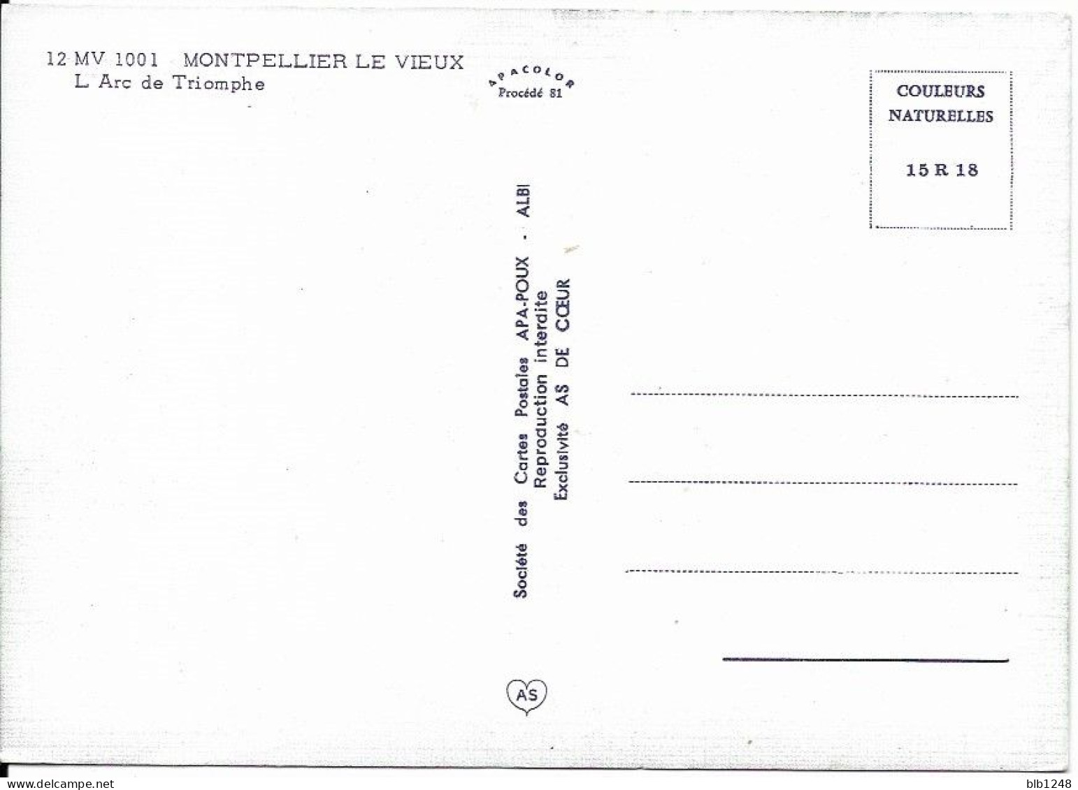 [34] Hérault > Montpellier Arc De Triomphe Rochers CPM - Montpellier