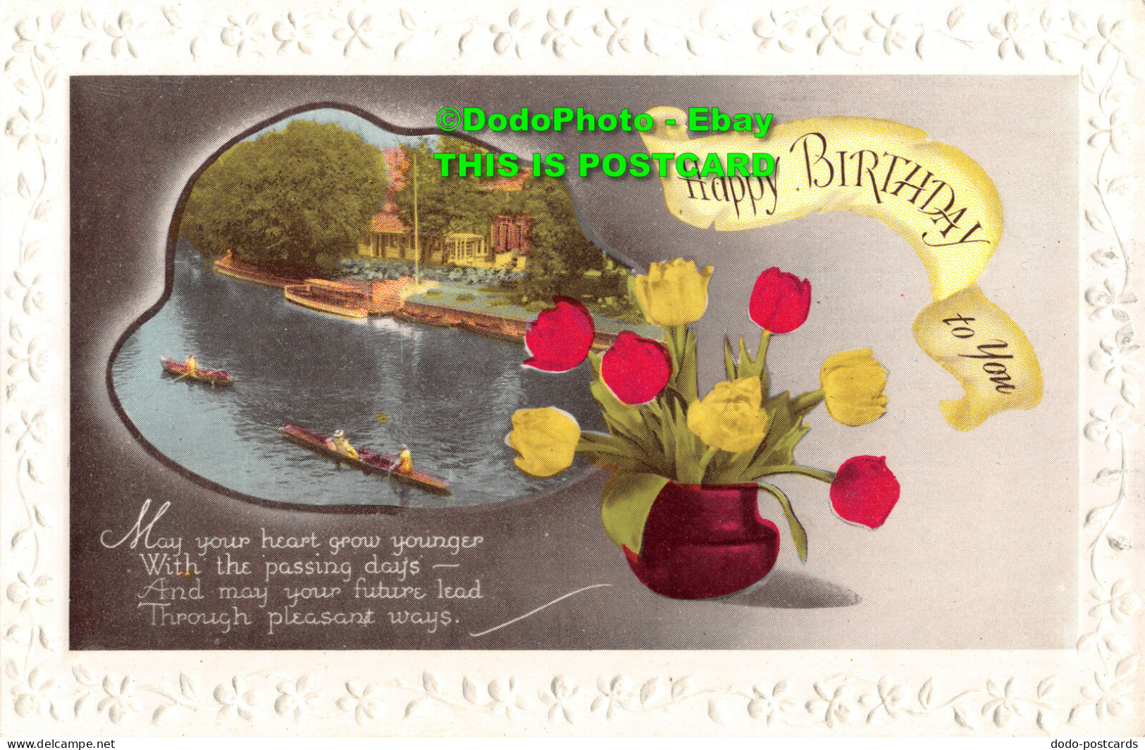 R380193 Happy Birthday To You. May Your Heart Grow Younger. Postcard - Monde