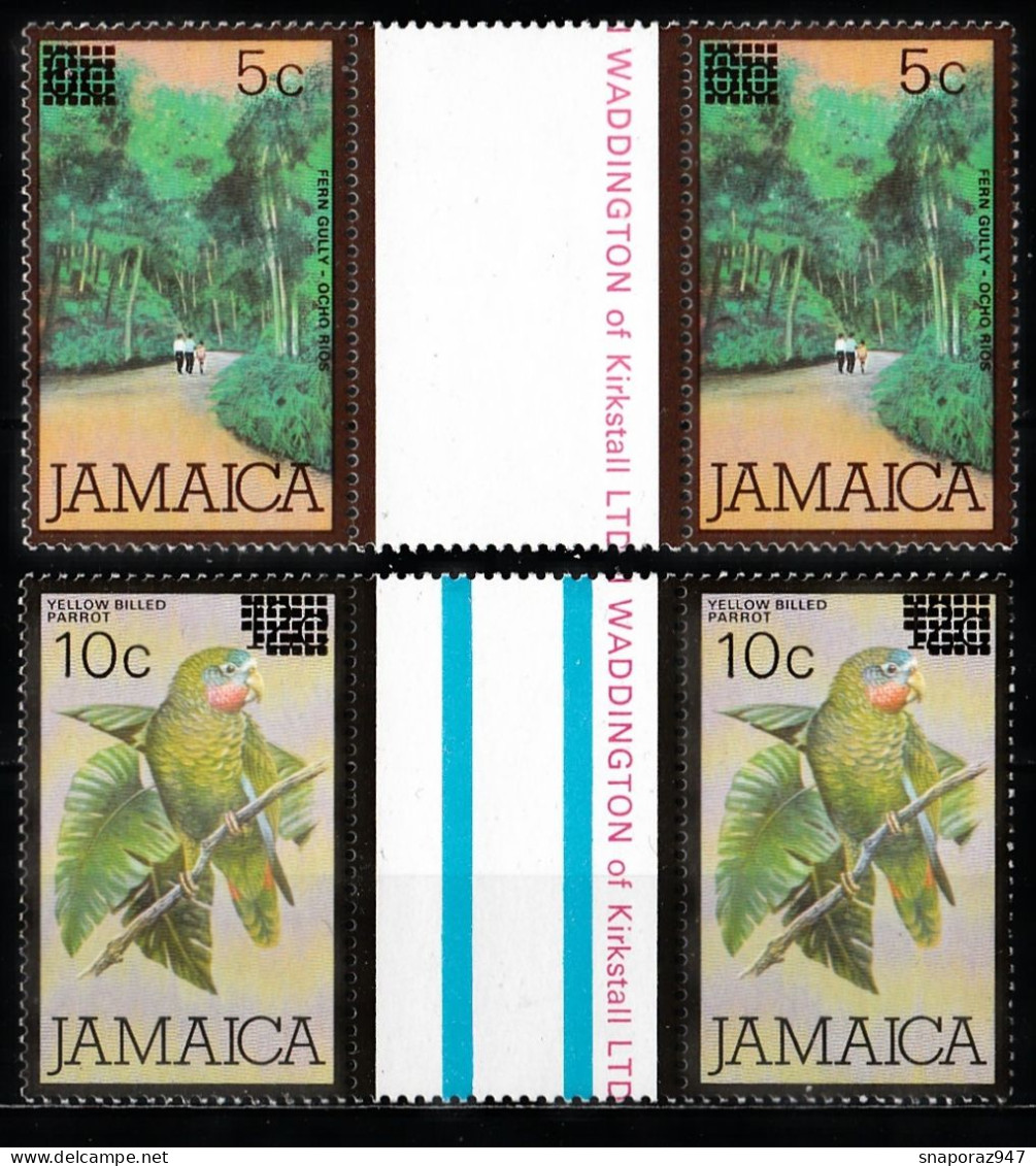 1984 Giamaica Jamaica Ordinari Overprinted Set MNH** E26 - Pájaros Cantores (Passeri)