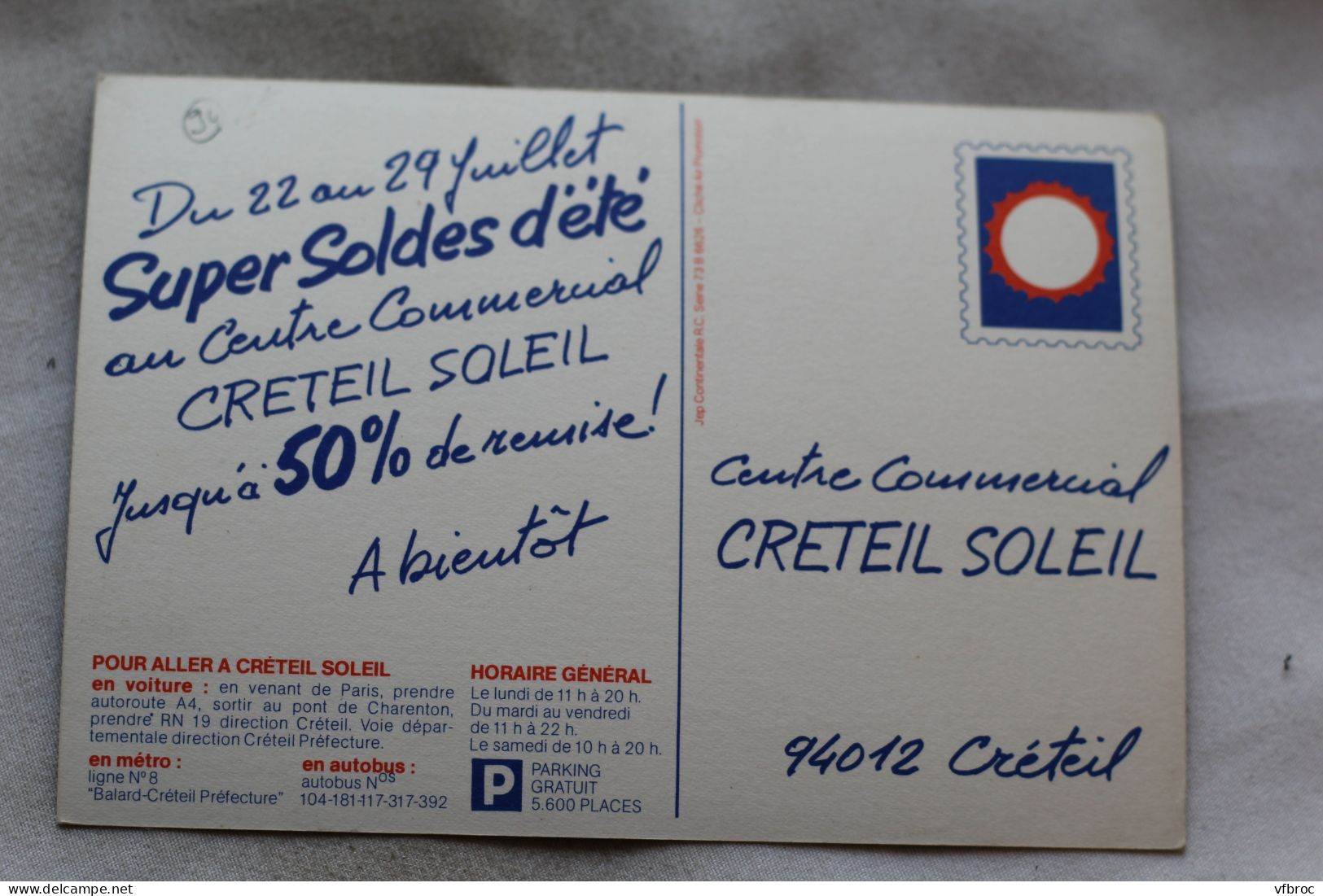 Cpm, Créteil Centre Commercial Créteil Soleil, Val De Marne 94 - Creteil