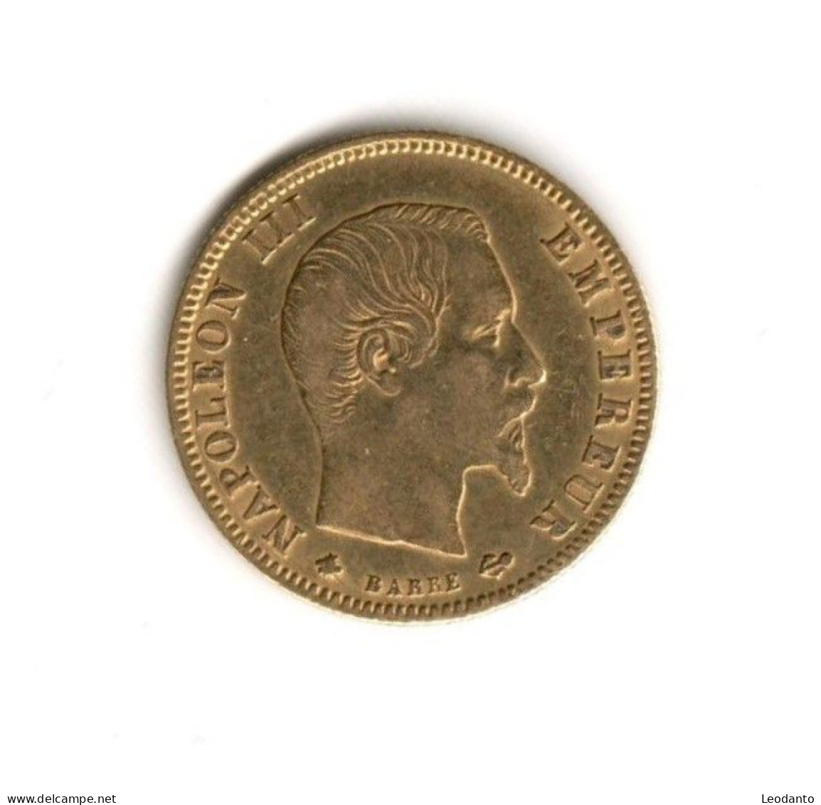 Second-Empire 5 Francs Napoléon III Tête Nue 1859 BB Strasbourg SOUS LES PRIX DE LA BOURSE - 5 Francs (goud)