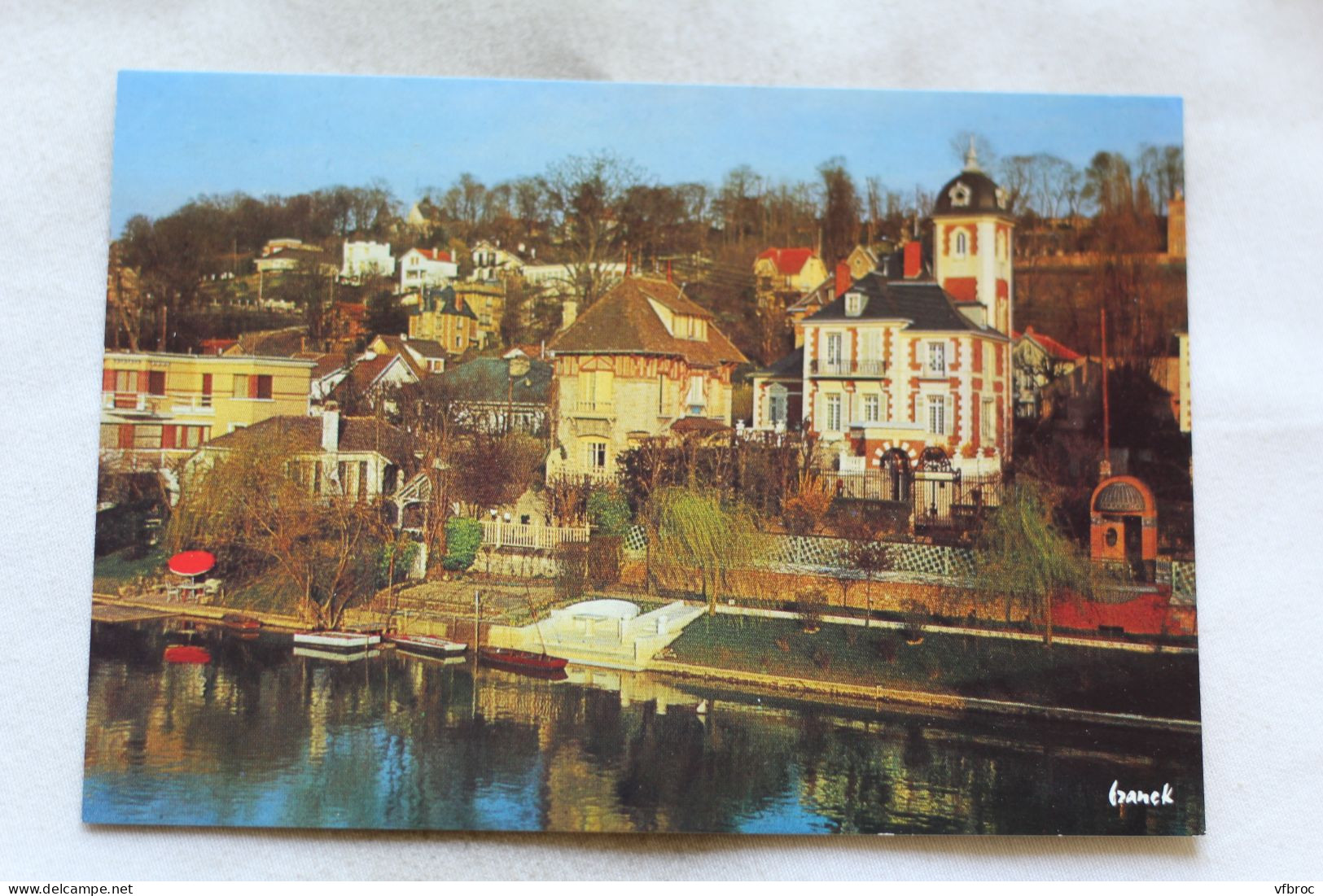 N426, Cpm, Coucher De Soleil Au Pont De Chennevières, Val De Marne 94 - Chennevieres Sur Marne