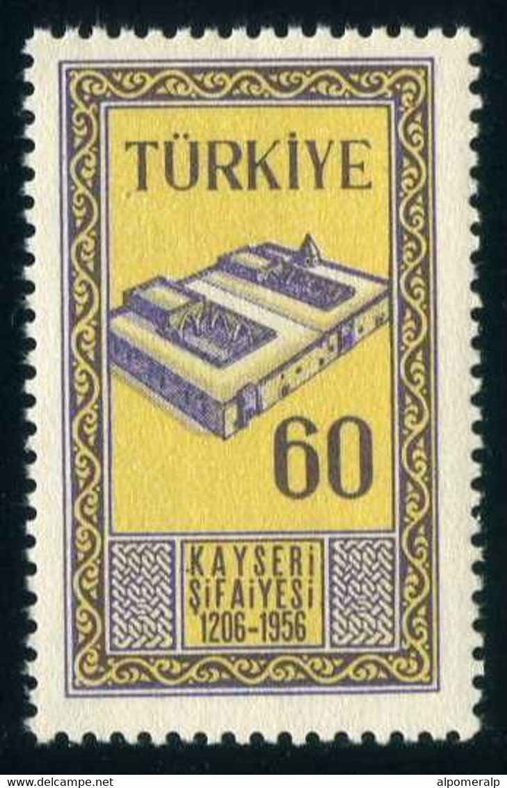 Türkiye 1956 Mi 1487 MNH Kayseri Medical School And Clinic, 750th Anniversary - Unused Stamps