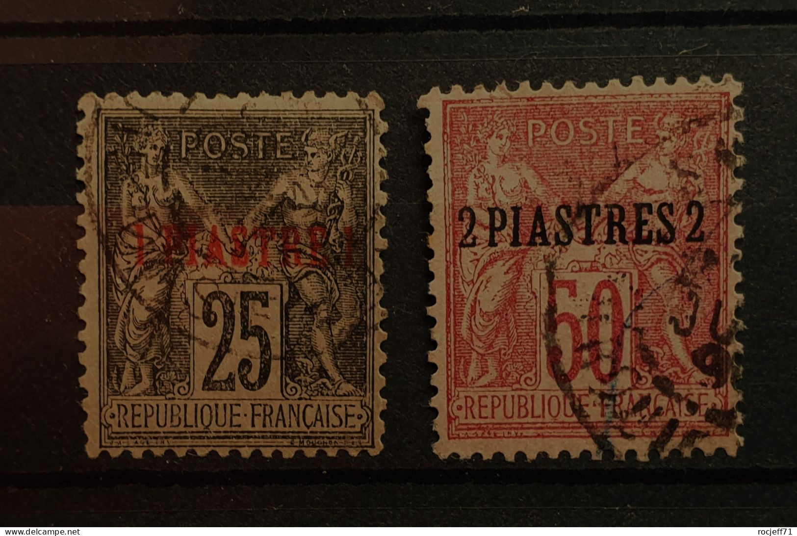 04 - 24 - Levant N° 4 Et 5 - Used Stamps