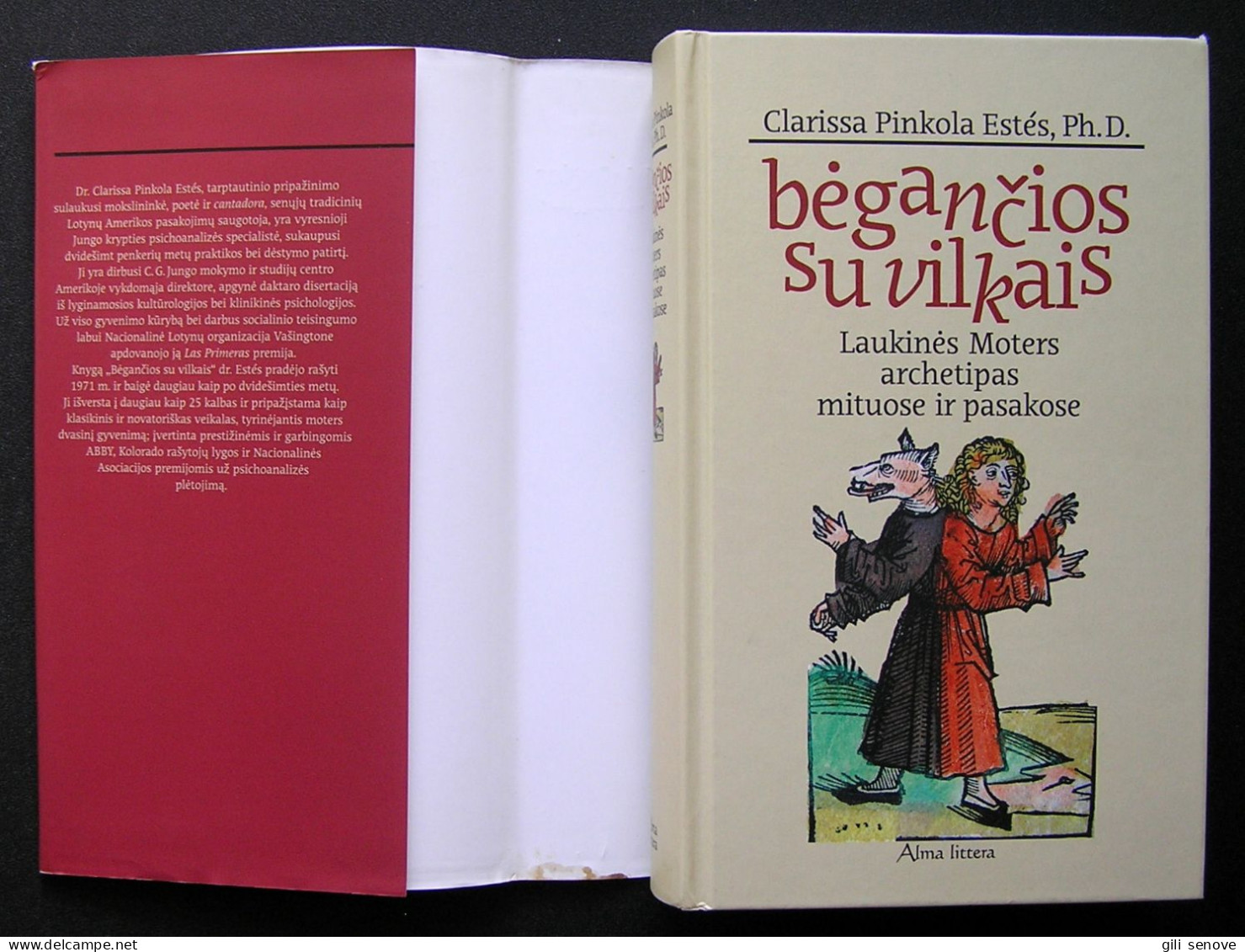 Lithuanian Book / Bėgančios Su Vilkais By Clarissa Pinkola Estes 2005 - Kultur