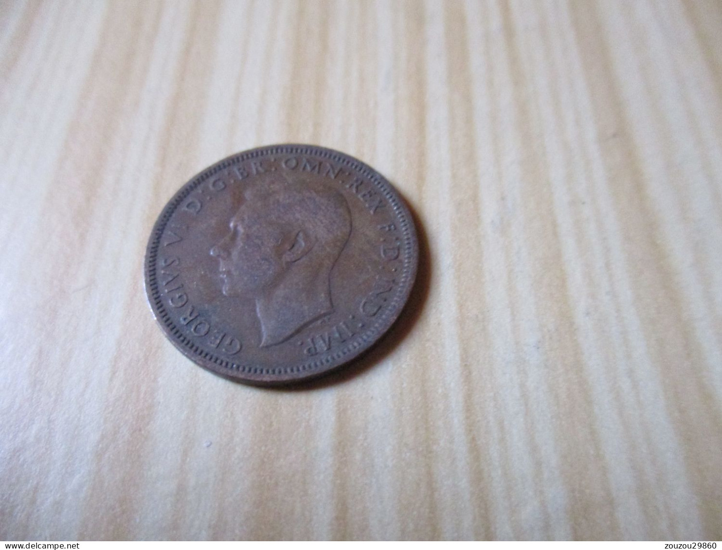 Grande-Bretagne - Half Penny George VI 1941.N°262. - C. 1/2 Penny
