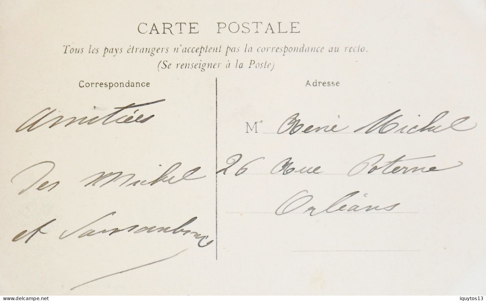 CPA. [75] > PARIS > N° 391 - Rue D'Avron - (XXe Arrt.) - 1906 - Edit. Gondry - TBE - Arrondissement: 20