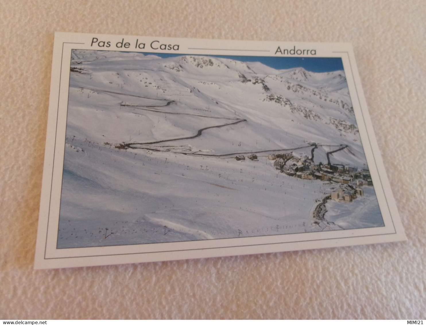 BELLE CARTE .PRINCIPAT  D'ANDORRA ..PAS DE LA CASA...PORT D'ENVALIRA (prix Vendeur 1.70) - Andorra