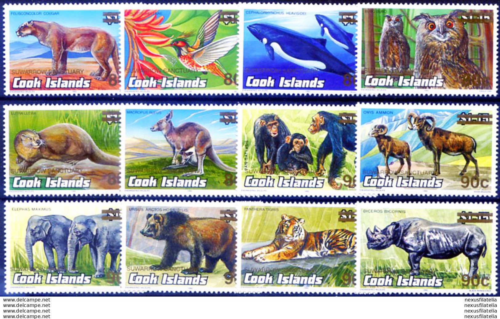 Fauna Da Proteggere 2001. - Islas Cook