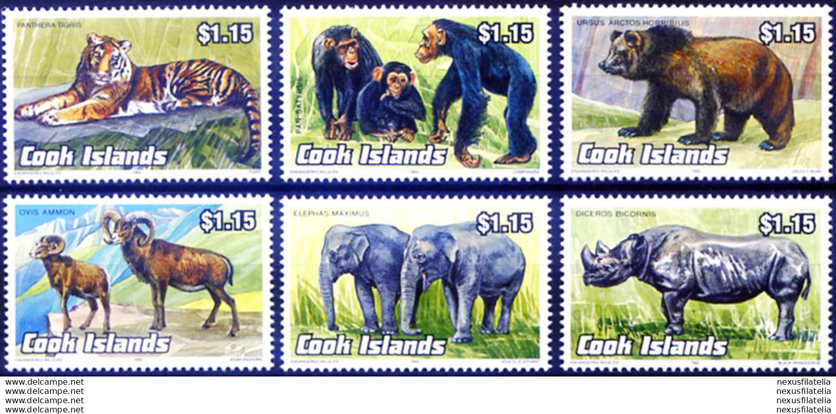 Fauna Da Proteggere 1992. - Islas Cook
