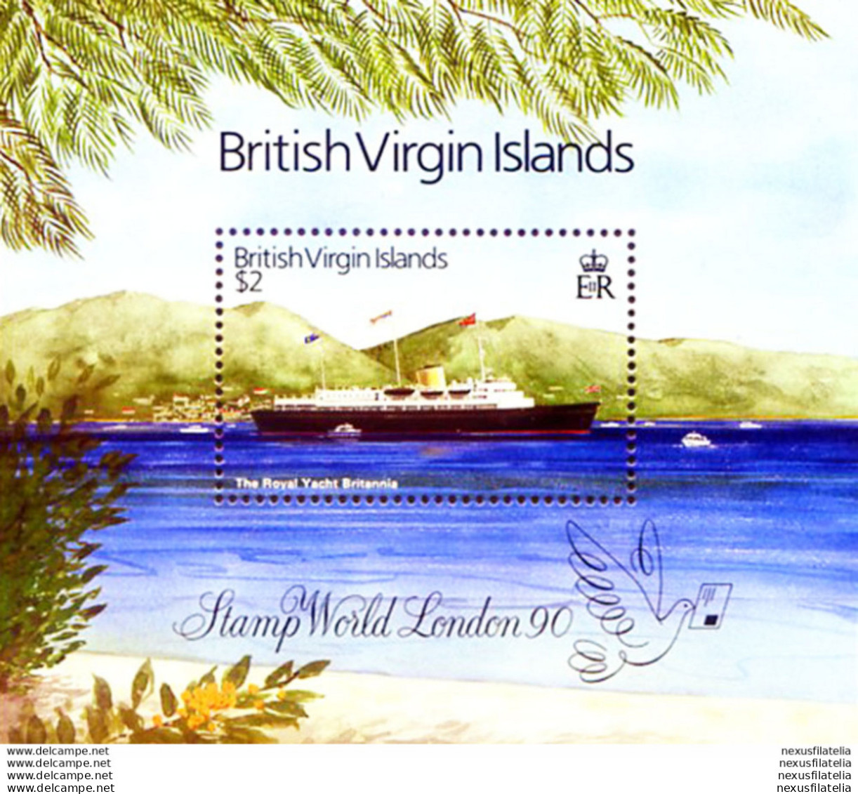 "Britannia" 1990. - British Virgin Islands