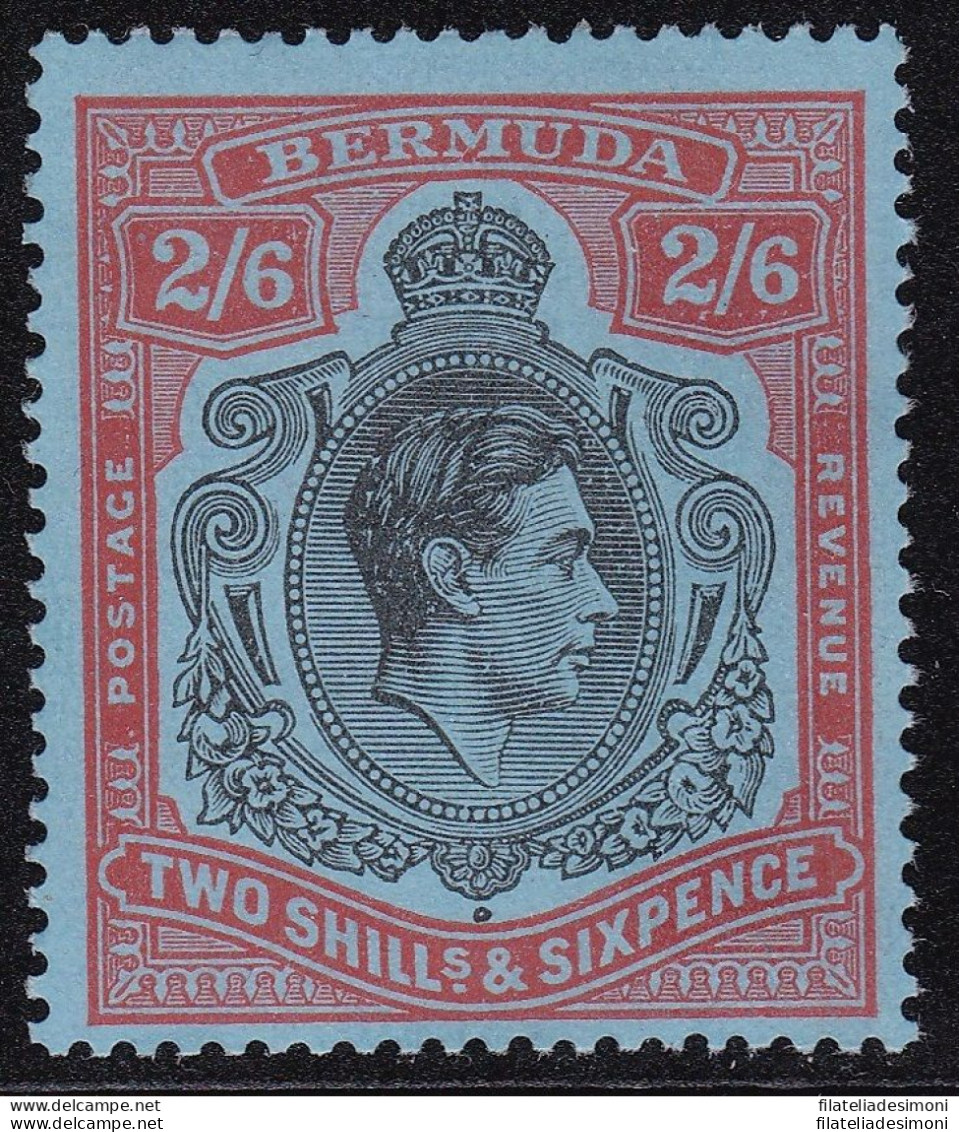 1938 BERMUDA, SG 117  2s6d  MNH/** - Otros & Sin Clasificación